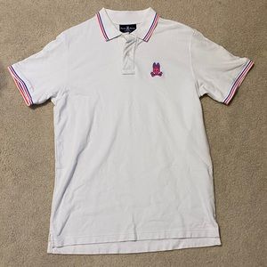 White short sleeve polo